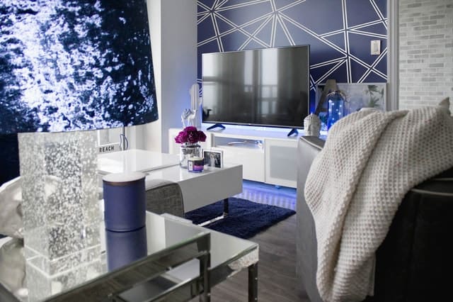 apartment blanket blue 1510173