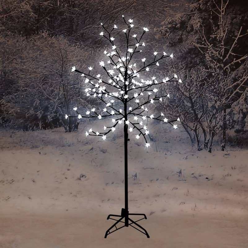 Blossom Led Tree White