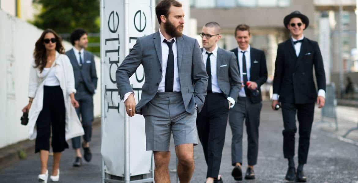 Thom Browne Suits For Men How To Wear A Short Suit For Men Street Style