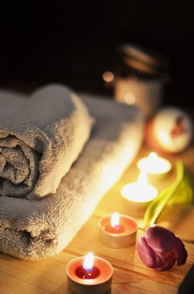 Love Romantic Bath Candlelight 4