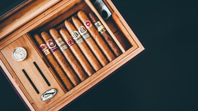Cigars Vintage Wooden Box 1637114